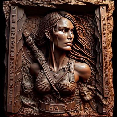 3D модель Гра Tomb Raider 2 I (STL)